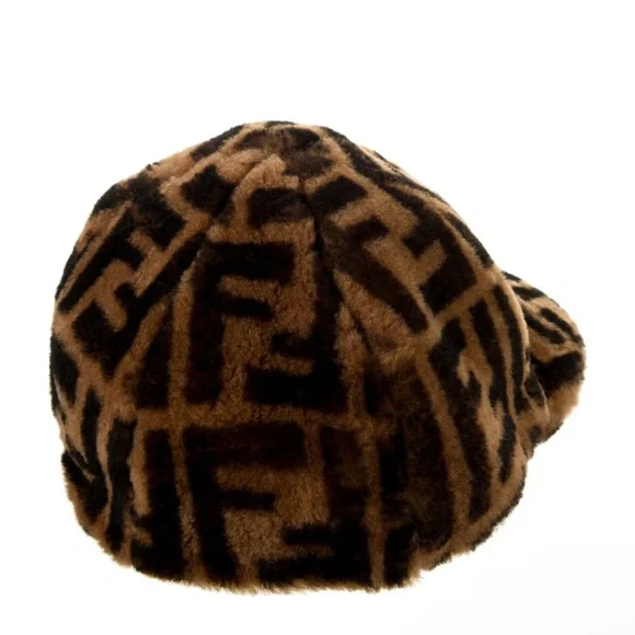 Fendi Black and Brown Fur Hat - Picture 2 of 2